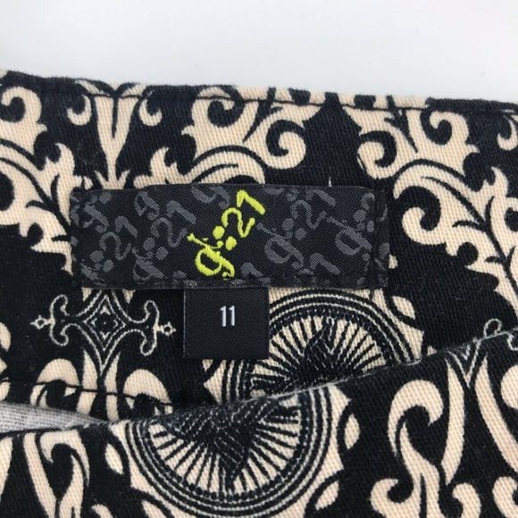 G21 Printed Pants sz 11 EUC - Picture 4 of 4